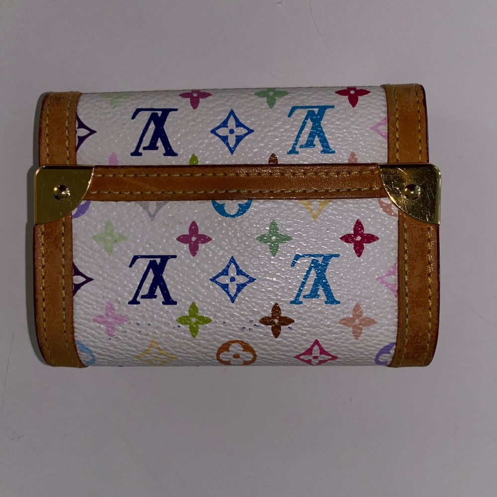 Louis Vuitton multicolor coin purse/Wallet